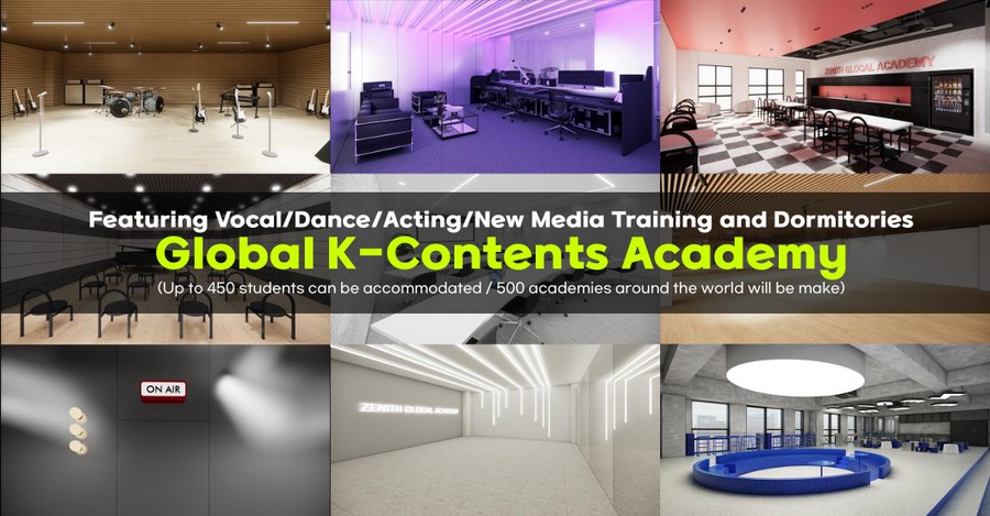 Zenith Glocal Academy training facilities in Korea